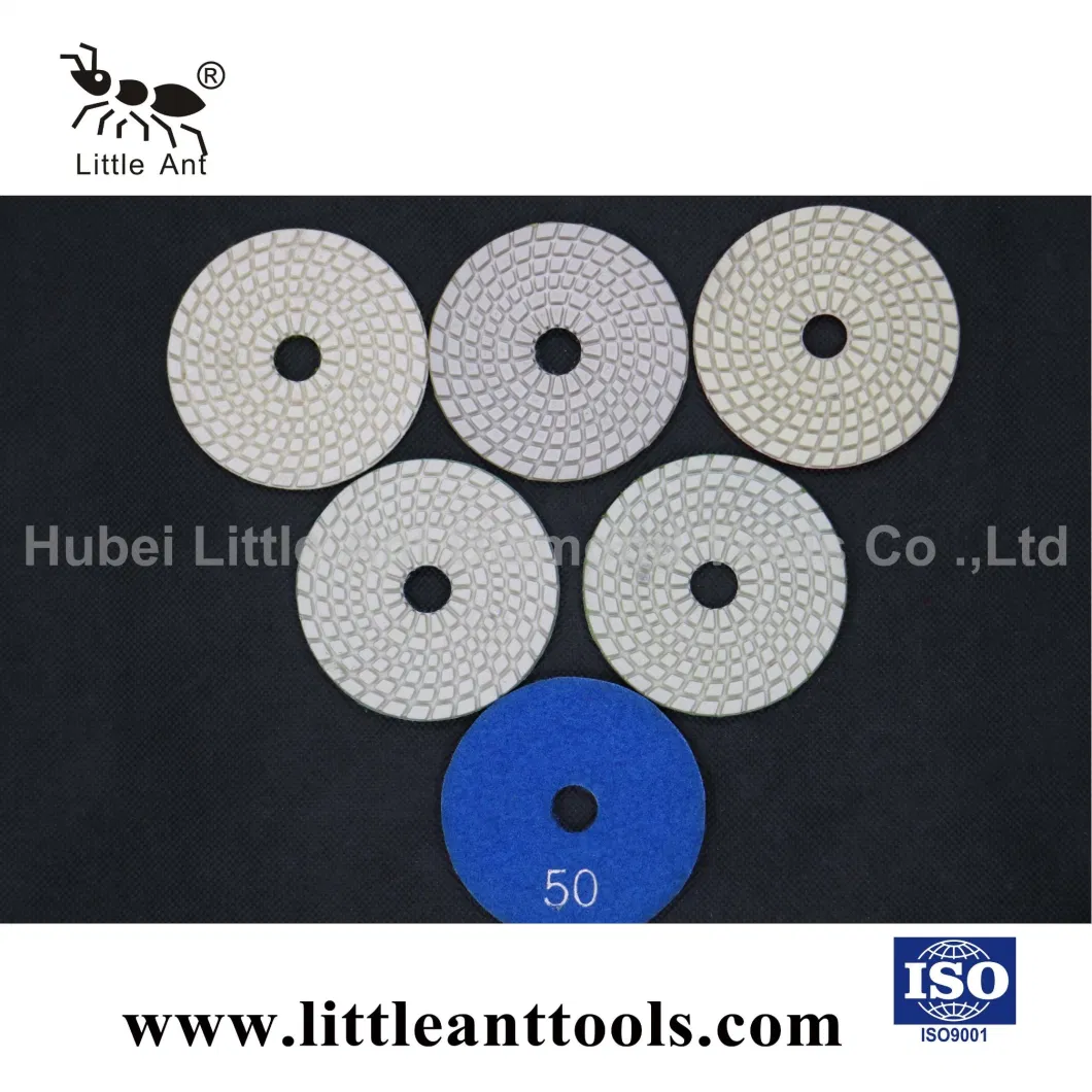 Factory Direct Sell White Diamond Polishing Pad Tools for Angle Grinder