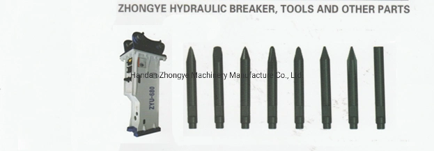 Hydraulic Breaker Chisel of Punta De Martillo Breaker Hammer Parts