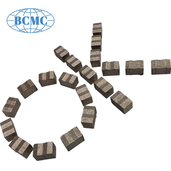 Bcmc Whloe Sale Diamond Segments Saw Blade Segments Welding Service