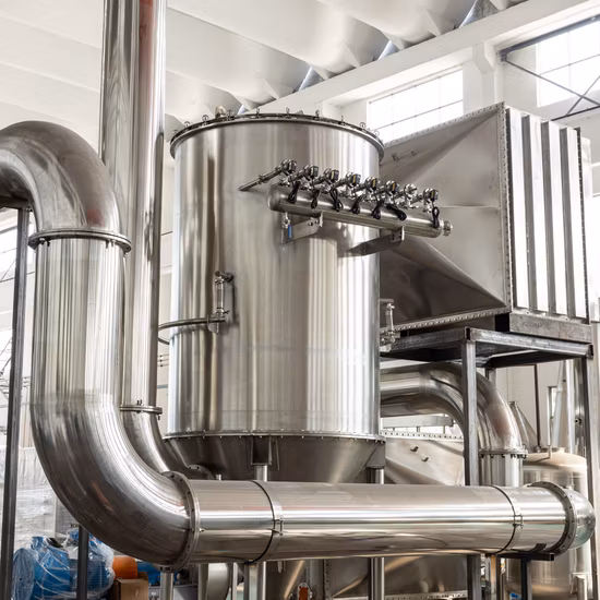 Fg Fluid Bed Dryer Drying Machine