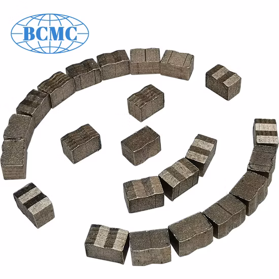 Bcmc Whloe Sale Diamond Segments Saw Blade Segments Welding Service