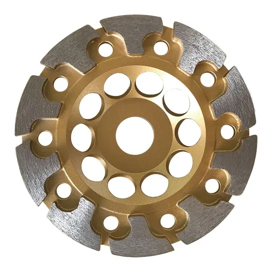 Diamond Single Row Cup Grinding Wheel for Concrete/Asphalt
